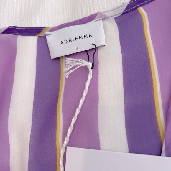 Purple adrienne top size small - Picture 3 of 3